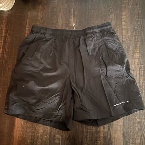Omni-Shade Men's Black Athletic Shorts